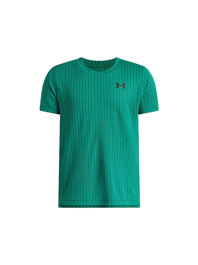 UNDER ARMOUR Kinder Fitnessshirt UA Tech Vent Jacquard dunkelgrün | 158-170